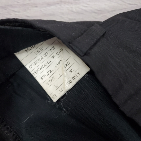 wool & cashmere plus size black slacks ( 5 for $20 ) - Picture 6 of 7